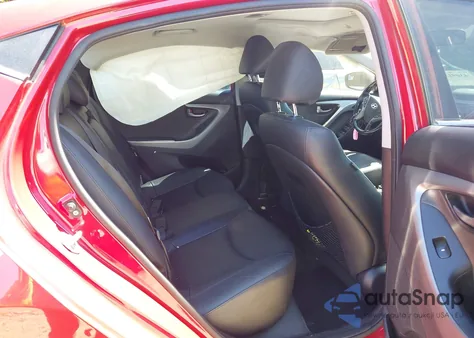 2014 Hyundai Elantra Sport из США, поврежденный, VIN KMHDH4AH8EU152853